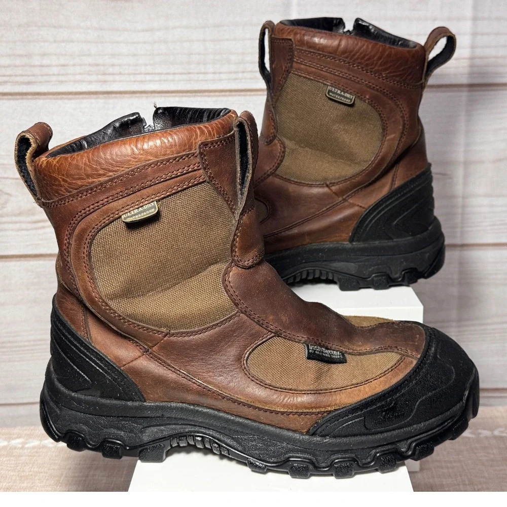 Irish Setter Red Wing 200g Thinsulate UltraDry Waterproof Side Zip Boots 9.5